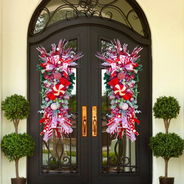 Christmas Swags for Front Door - Etsy