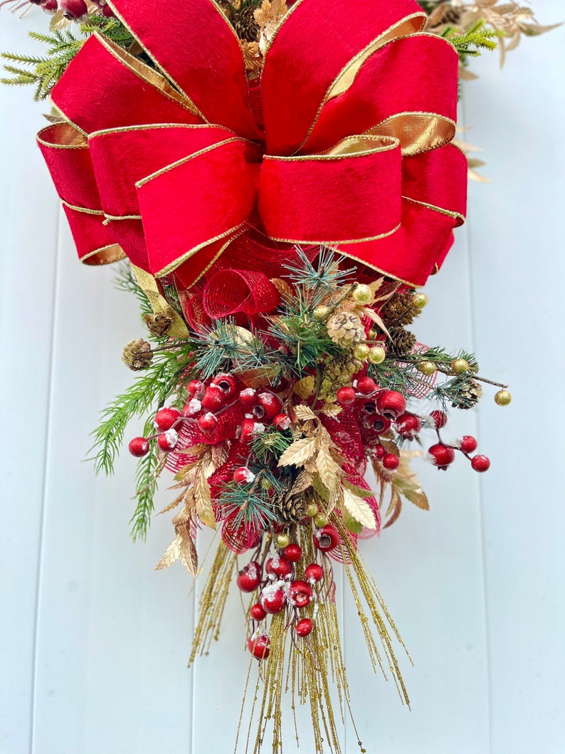 Extra Large Double Door Christmas Wreath for Front Door Star Etsy