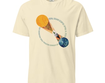 T-shirt unisexe Solar Eclipse Hot Springs National Park