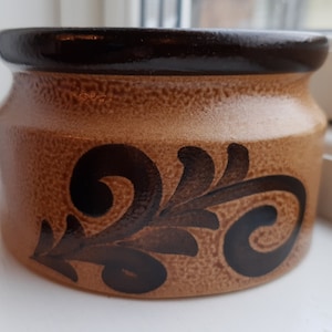 German ceramic vintage bowl, 1970s.