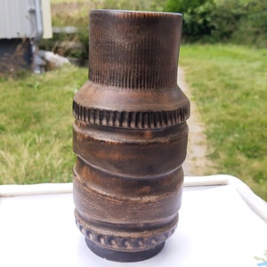 Duży ceramiczny wazon Irma Yourstone. Szwedzki vintage z lat 60. XX wieku.