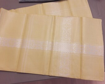 ヴィンテージリネンテーブルクロス、スウェーデンヴィンテージ