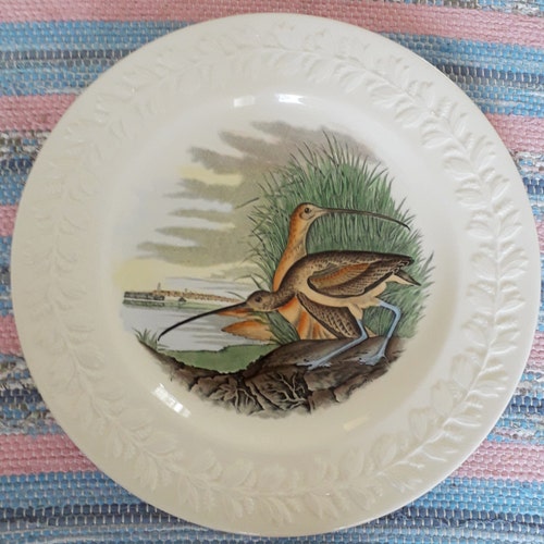 ハンス・クリスチャン・アンデルセン童話を描いた皿3枚。デンマーク製