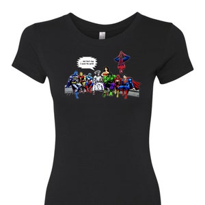 Jesus Superheroes And That&#39;s How I Saved The World Women&#39;s T-Shirt