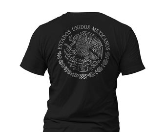 Mexico Coat of Arms T-Shirt - Playera Con Escudo Nacional De Mexico
