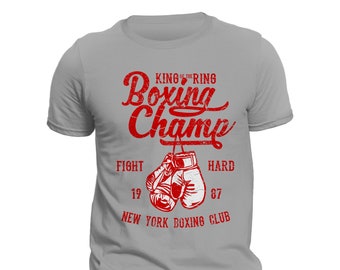 Boxing Champ King Of The Ring Men's T-Shirt