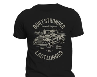 Classic Truck 1949 Built Stronger Last Longer Men's T-Shirt