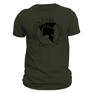 Molon Labe Spartan Warrior Men&#39;s T-Shirt