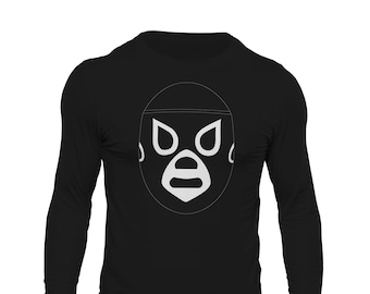 Lucha Libre Mexicana: El Santo Long Sleeve Men's T-Shirt