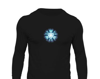 Arc Reactor Long Sleeve Men s T shirt Etsy