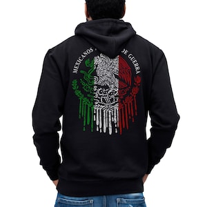 Mexicanos Al Grito De Guerra Mexican Flag Hoodie Sweatshirt