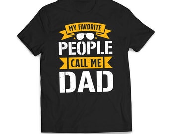 Men's 'My Favorite People Call Me Pa' Shirt – Cotton Sweatshirt, Hoodie & Tank Top Options, Great Gift For Grandpa On Father's Day Or Birthday