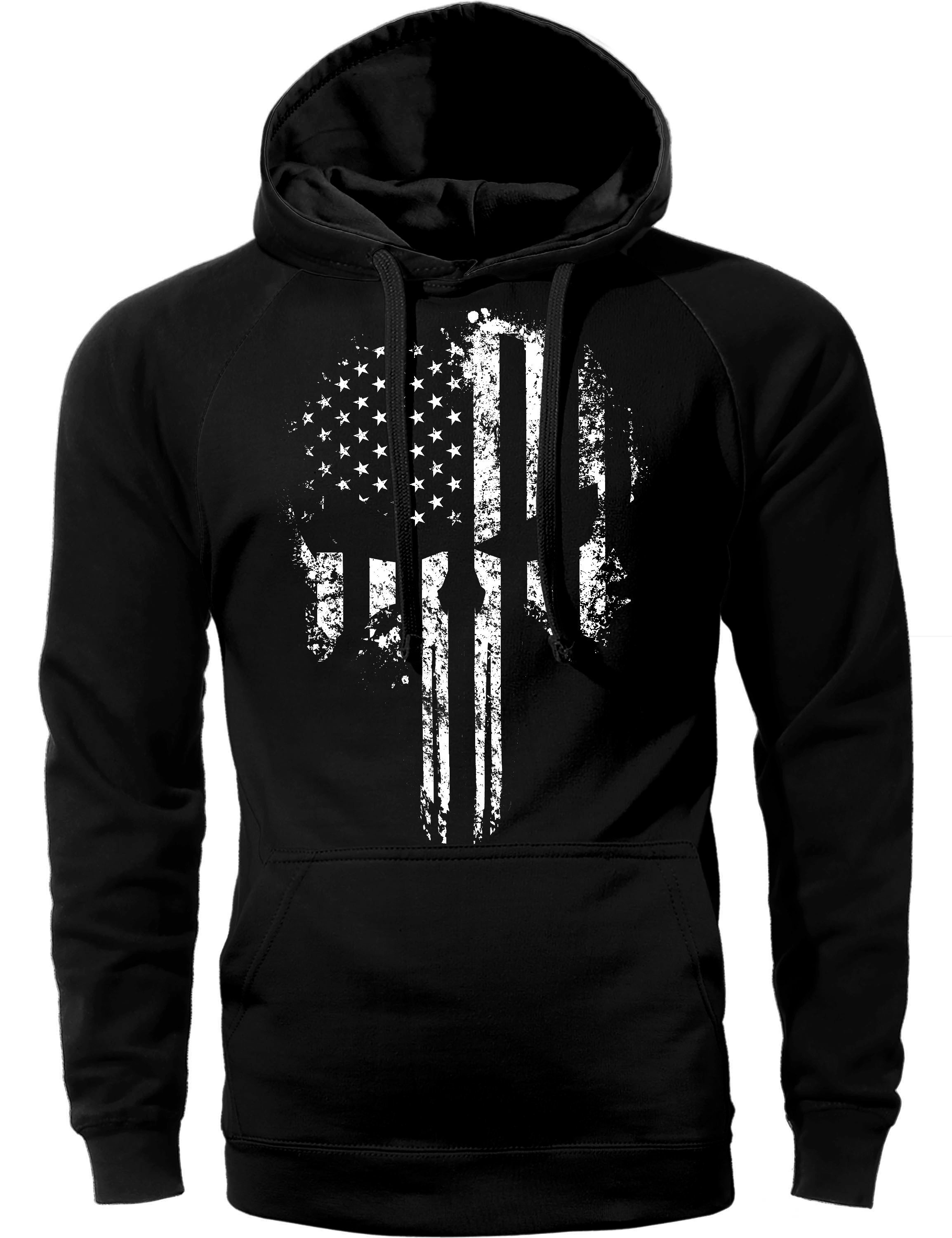 Flag Hoodie Grunt Hoodies 1776 American Flag Hoodie