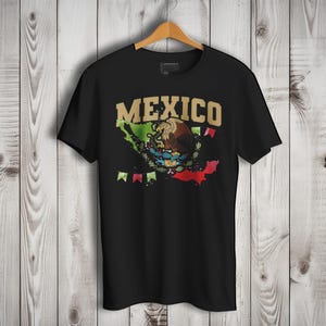 Mexican Flag Celebration Short Sleeve T-Shirt- Playera De Mexico
