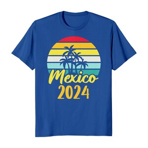 Mexico 2024 Vacation Trip Men&#39;s T-Shirt