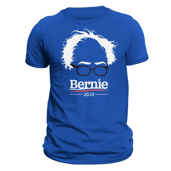 Feel The Bern 2020 Bernie Sanders Hair And Glasses T-Shirt Feel The Bern 2020 Bernie Sanders Hair And Glasses T-Shirt