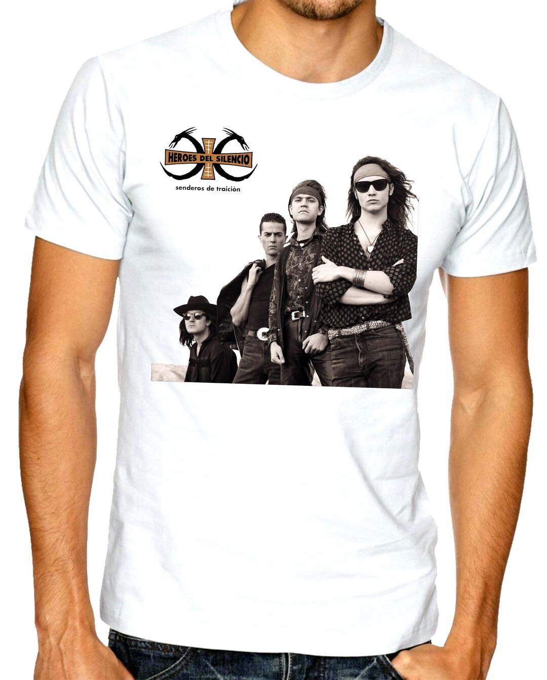 Heroes Del Silencio エロエス・デル・シレンシオ Tシャツ M Amazon.com: Heroes DEL Silencio - Logo - Rock En Español