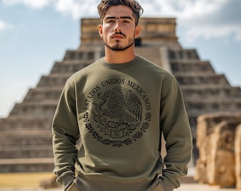 Mexico Coat of Arms Unisex Sweatshirt