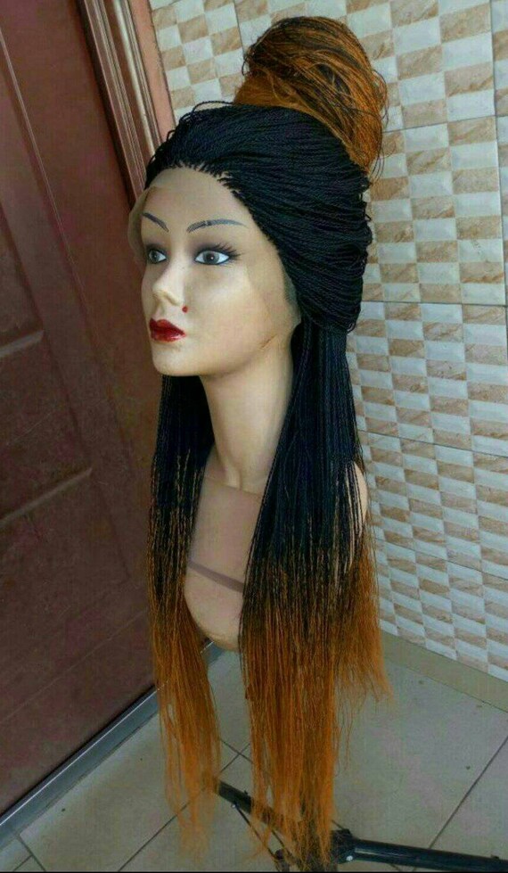 Micro Twist Braids Twist Braids Wig Braids Wig For Women Etsy