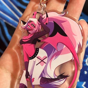 Verosika Acrylic Keychain - Succubus Charm
