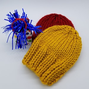 Child Hat Knitting Pattern, Easy Knit Hat Pattern, Hickory