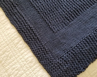 Baby Blanket Knitting Pattern ǀ Easy Knitting Pattern ǀ Quick Knit Baby Blanket ǀ Picture Rock