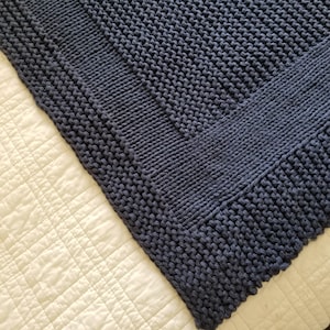 Baby Blanket Knitting Pattern ǀ Easy Knitting Pattern ǀ Quick Knit Baby Blanket ǀ Picture Rock