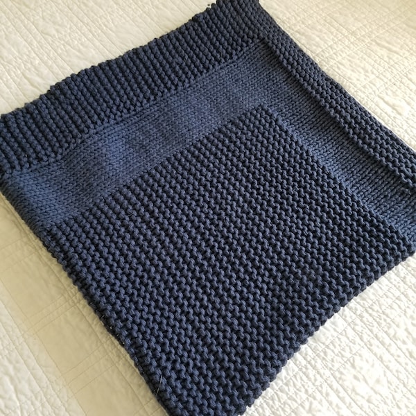 Baby Blanket Knitting Pattern ǀ Easy Knitting Pattern ǀ Quick Knit Baby Blanket ǀ Picture Rock