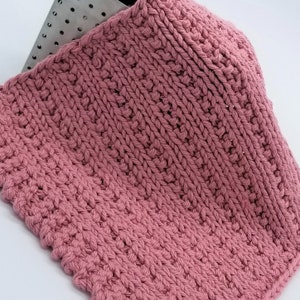 Valentine Dishcloth Knitting Pattern for Beginners, Newton
