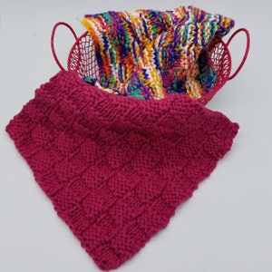 Dishcloth Knitting Pattern, Knit Pattern for Dishcloth,  Washcloth Knitting Pattern, Knit Washcloth Pattern, Harper Easy Knitted Pattern