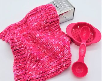 Breipatroon Vaatdoek, Gebreid Vaatdoekpatroon, Gebreid Vaatdoekpatroon, Breien Voor Beginners, Breien Keukendecoratie, Halverwege