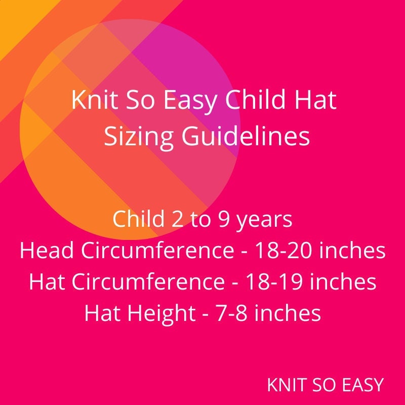 Child Hat Knitting Pattern Easy Knit Hat Pattern Southshore 