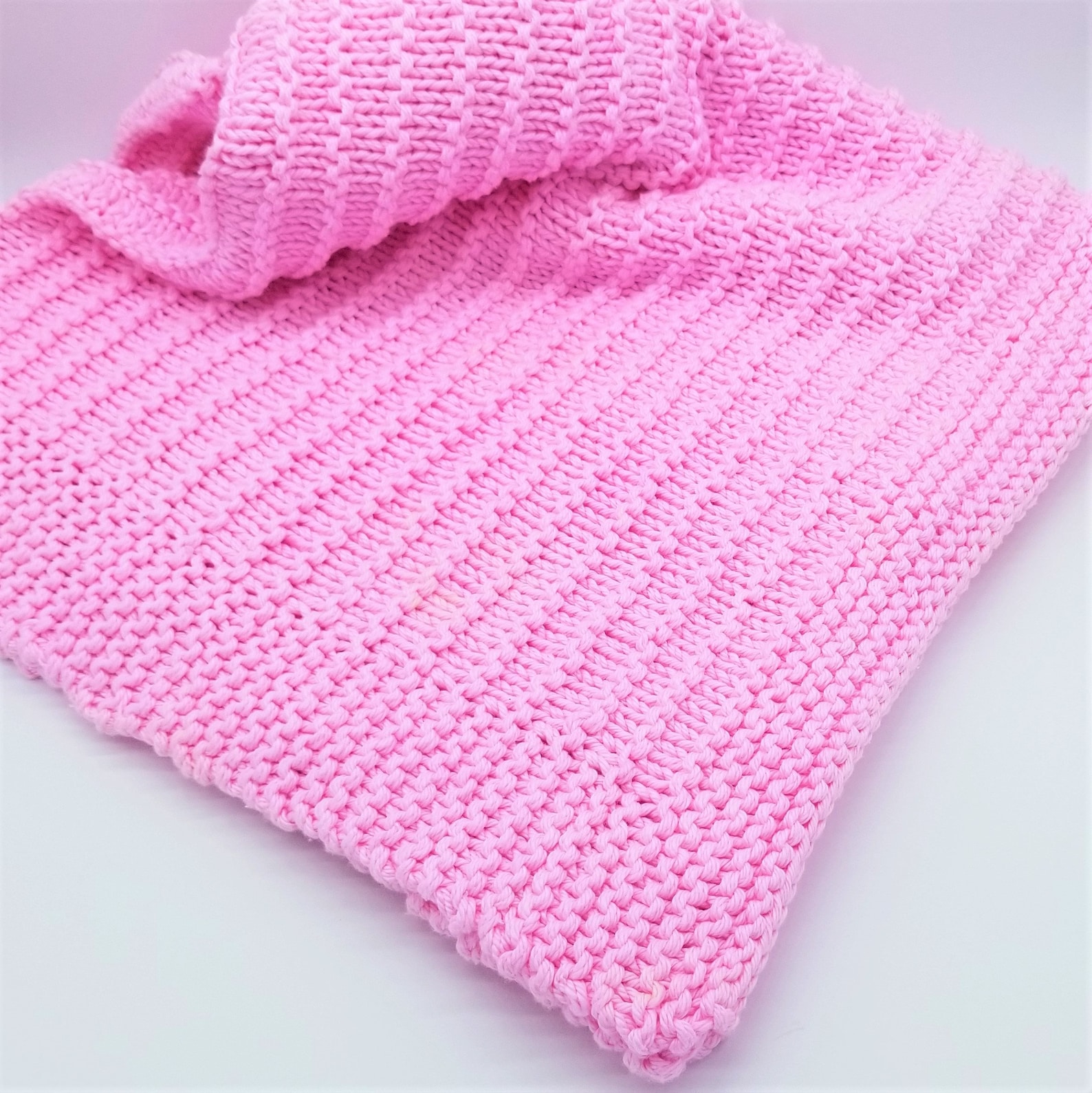 Quick Baby Blanket Knitting Pattern, Knit Baby Blanket, Easy Knitted Baby Blanket, Cozy Blanket