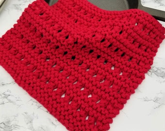 Christmas Dishcloth Knitting Pattern, Knit Dishcloth Pattern for Beginners, Holiday Knitted Dish Cloth, Quick & Easy Hand Knit Gift, Archer
