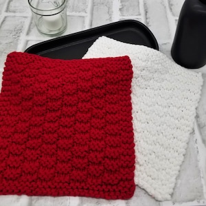 Kitchen Dishcloth Knitting Pattern, Knit Dishcloth Pattern, Knitted Dish Cloth Pattern, Textured Dishcloth, Easy Dishcloth, Sutton Place