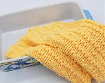 Dishcloth Knitting Pattern, Kitchen Dishcloth to Knit, Knitted Kitchen Dishcloth Pattern, Dishcloth Knit Pattern, Kitchen Knit, Ironwood