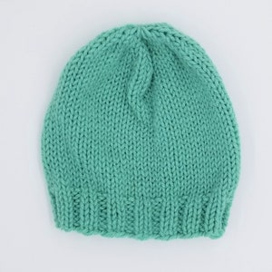 Christmas Knitting Child Hat Beanie Pattern for Beginners, Christmas Knitting Patterns Easy Hat, Christmas Gift to Knit, Southshore