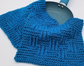 Dishcloth Knitting Pattern, Knit Dishcloth Pattern, Knitted Dishcloth Pattern, Beginner Knitting, Kitchen Décor Knitting, Elk Creek