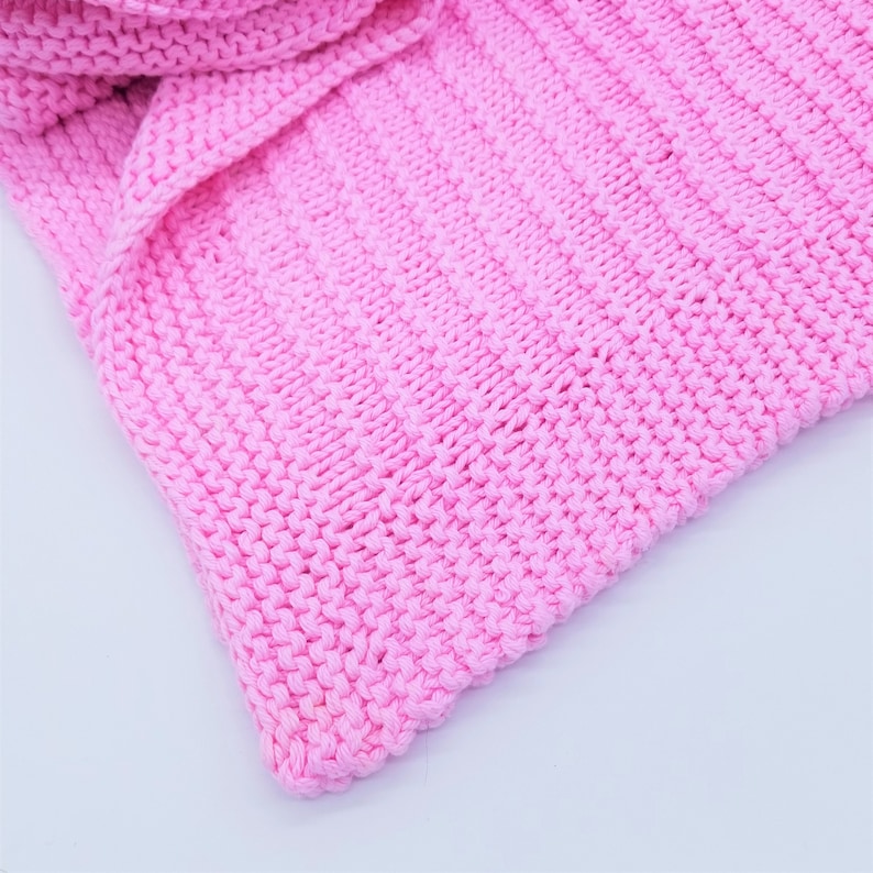 Quick Baby Blanket Knitting Pattern, Knit Baby Blanket, Easy Knitted Baby Blanket, Cozy Blanket