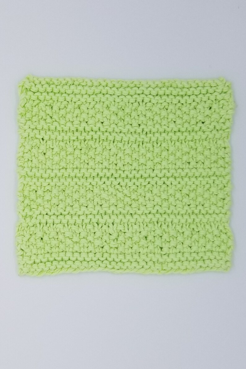 Knit Dishcloth Pattern Knit Washcloth Pattern Stony Point Etsy New