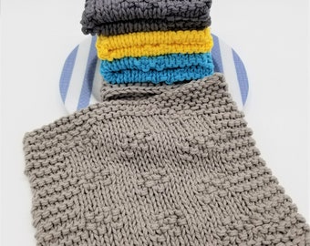 Vaatdoek breipatroon, gebreid vaatdoekpatroon, gebreid vaatdoekpatroon, beginnersbreien, keukendecorbreien, Drexel