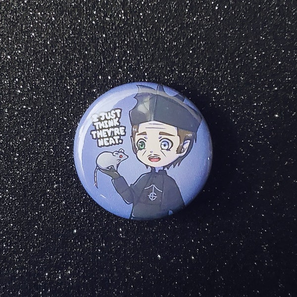 1,25 "Copia Ratte Meme Button