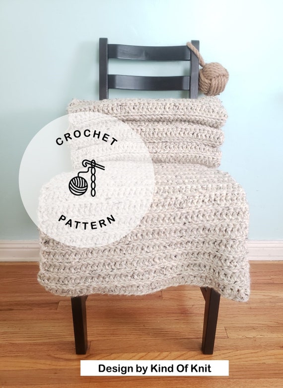 Crocheting Chunky Blankets – Puddleside Musings