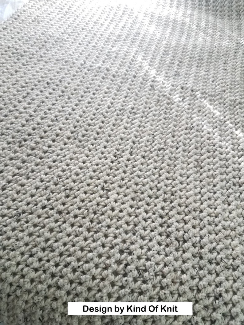 CROCHET PATTERN: Morro Bay Crochet Blanket Pattern. Thick Crochet Afghan Patterns. image 3
