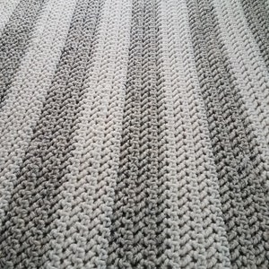 CROCHET PATTERN: Presidio Chunky Lap Throw. Thick Crochet Blanket ...