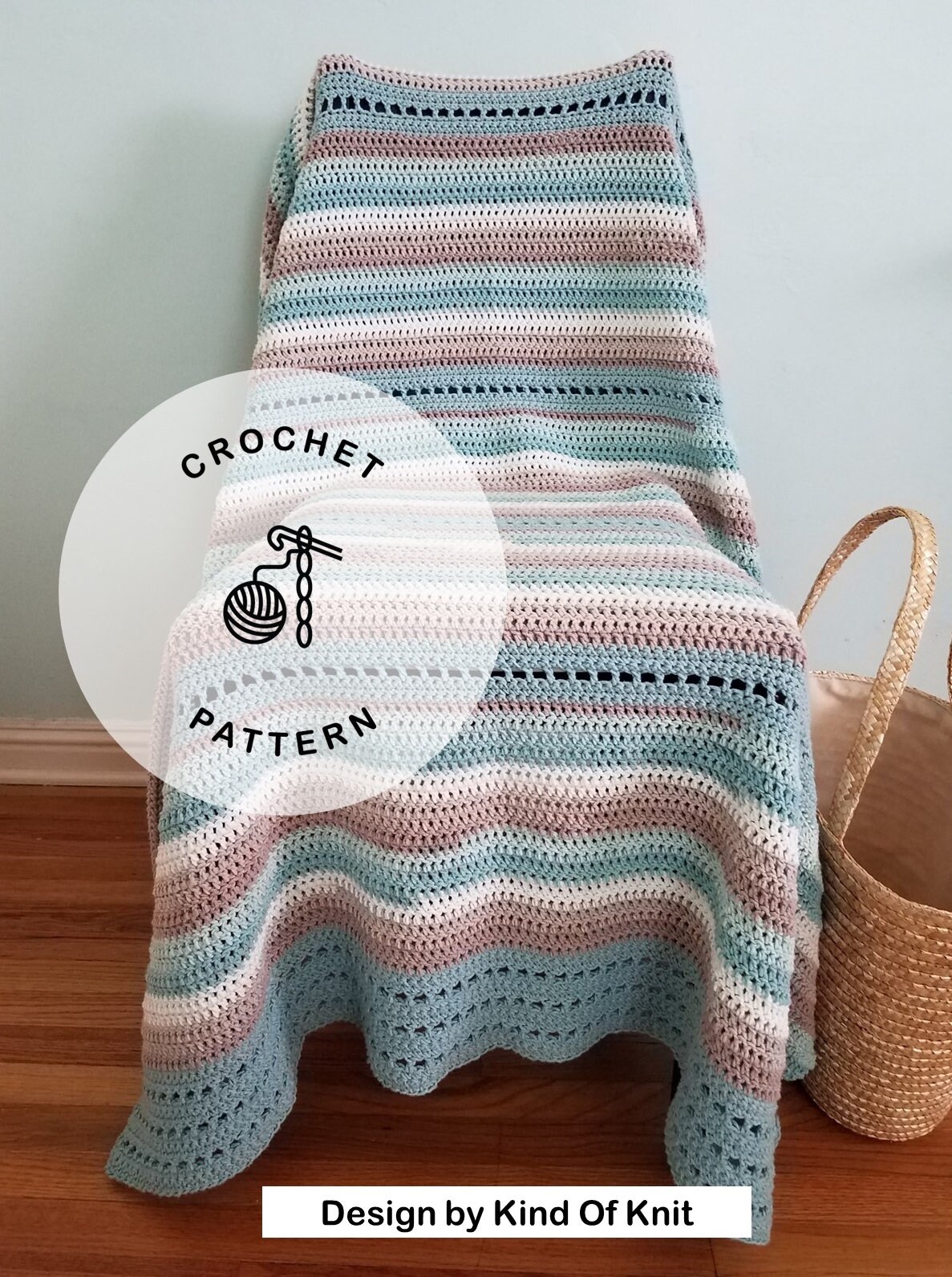 CROCHET PATTERN Beachglass Cotton Afghan Crochet Pattern. Etsy