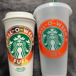 Fall-O-Ween Fuel ~ Starbucks Reusable Cup