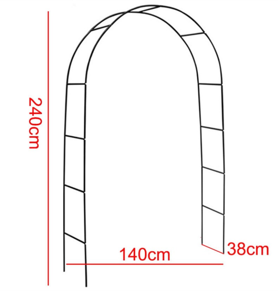 Flower Arch Metal Stackable DIY Flower Arch Flower Frame Etsy