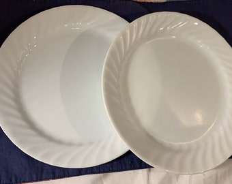 Corelle Swirl Plates Etsy