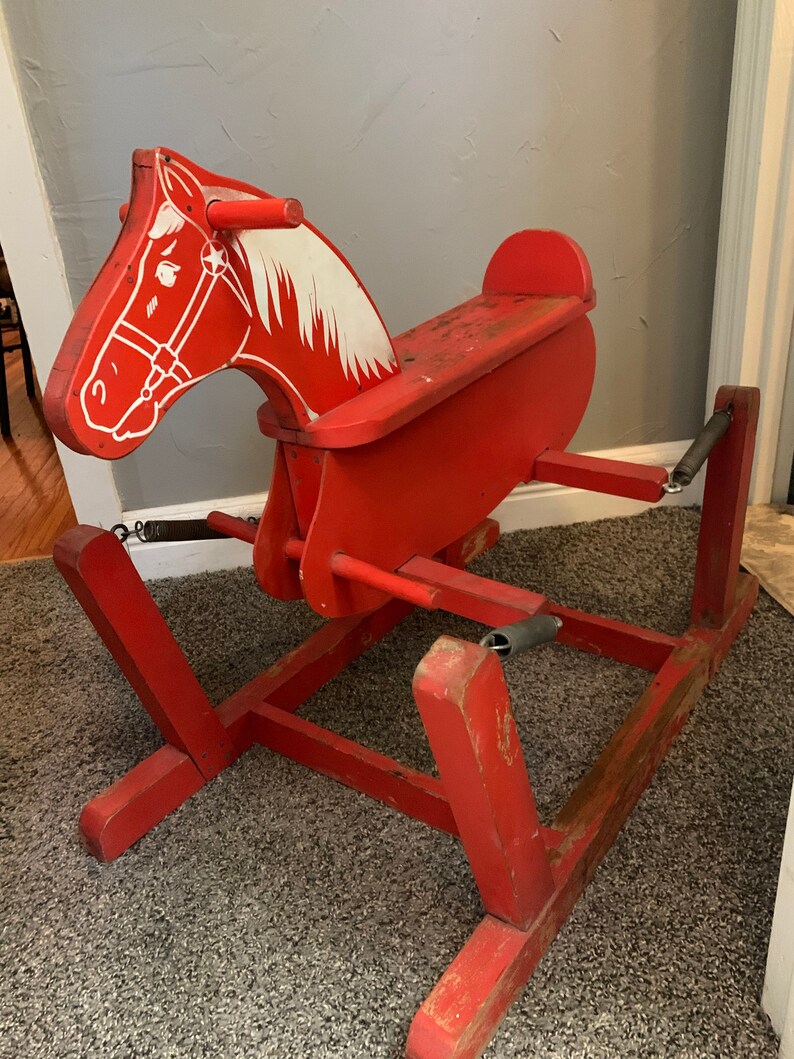 bouncy horses with springs